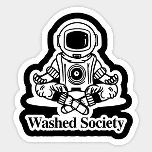 Washed Society Astronaut Sticker